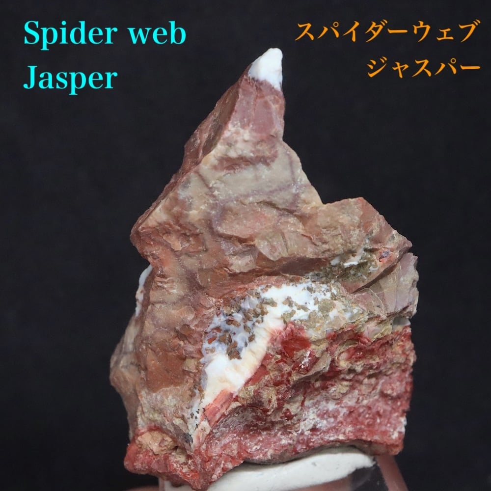 レア！スパイダーウェブジャスパー 25.4g SPJ036 鉱物 天然石 原石