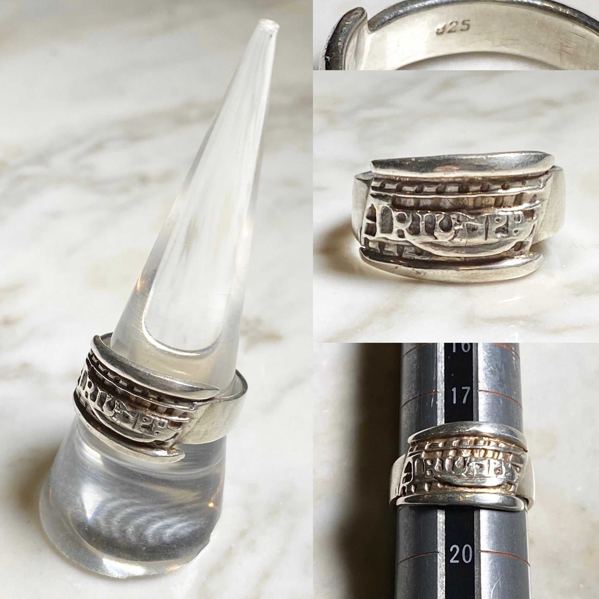 vintage TRIUMPH silver ring | NOIR ONLINE