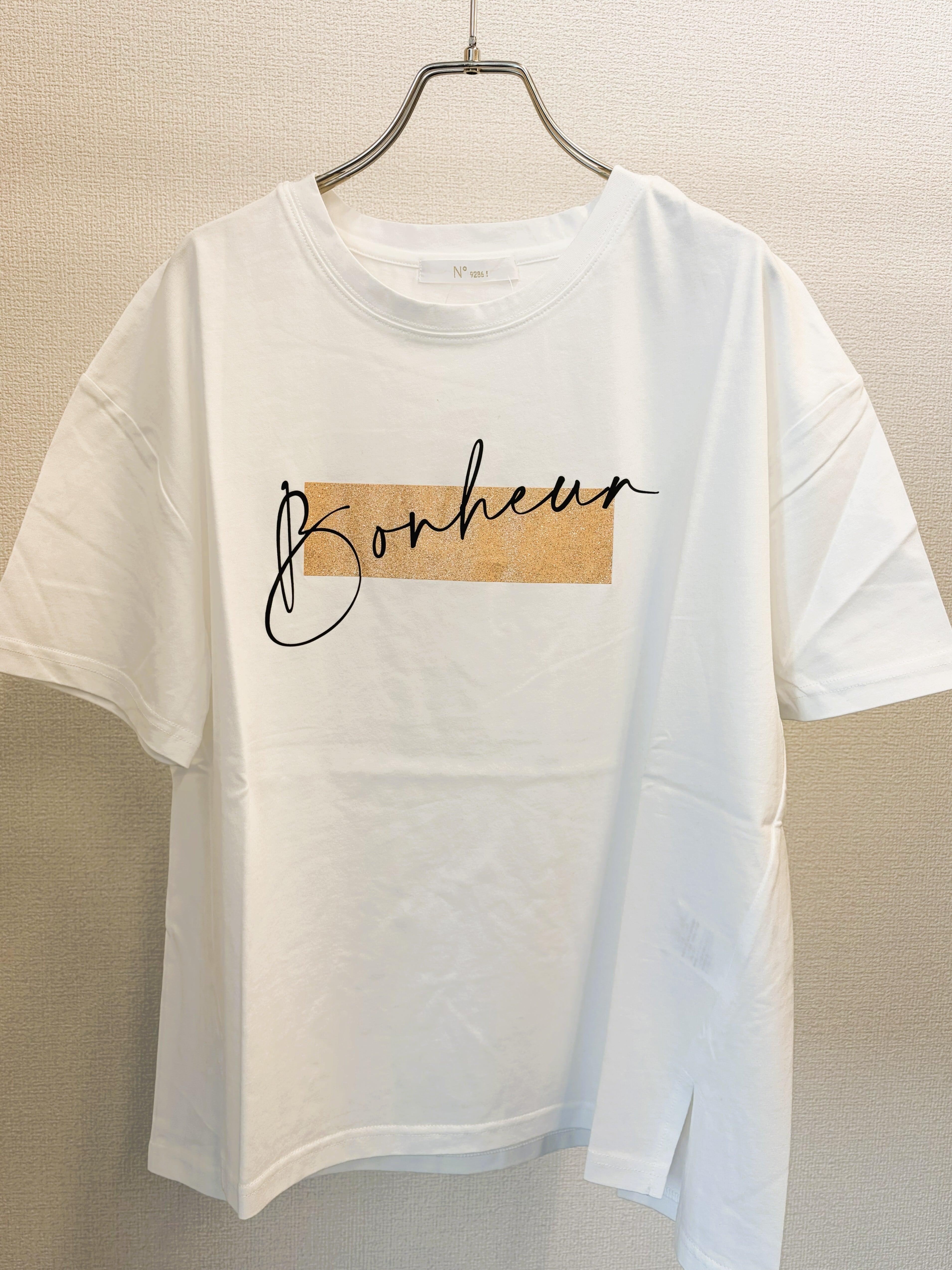 N°9286!】21s度詰め天竺ロゴTシャツ（9207-63041) | 9286 Fashion Lab