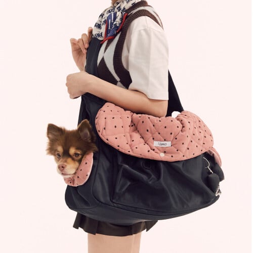 即納＆予約】《TOMO》Cozy Unibag (+Corduroy Cushion) Black L size