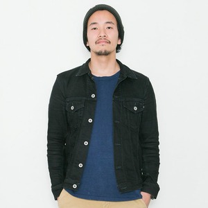 HIGH KICK DENIM JACKET/TRUE BLACK/HK150010 【DEEPER'S WEAR】