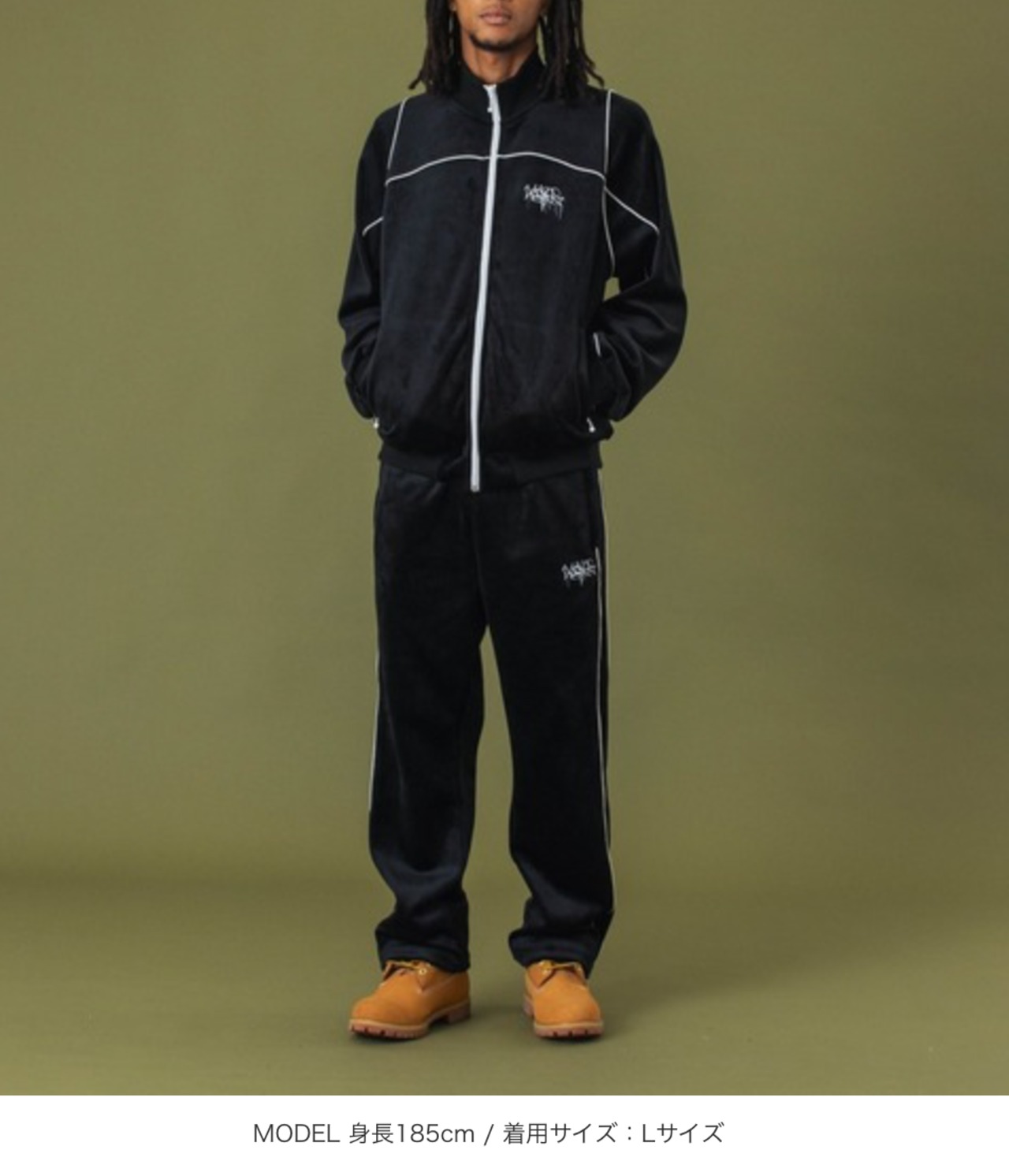 XLARGE】TAGGING VELOUR JACKET ベロアジャケット ジャケット