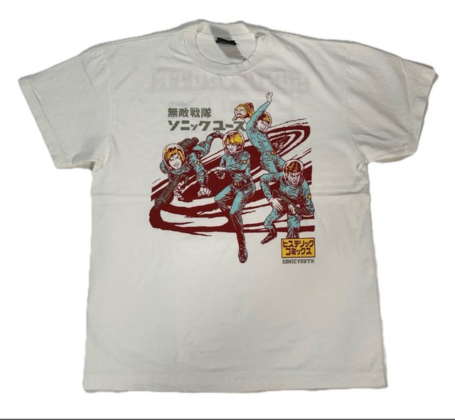 11295 無敵戦隊ソニックユース Tシャツ ヒステリックコミックス L