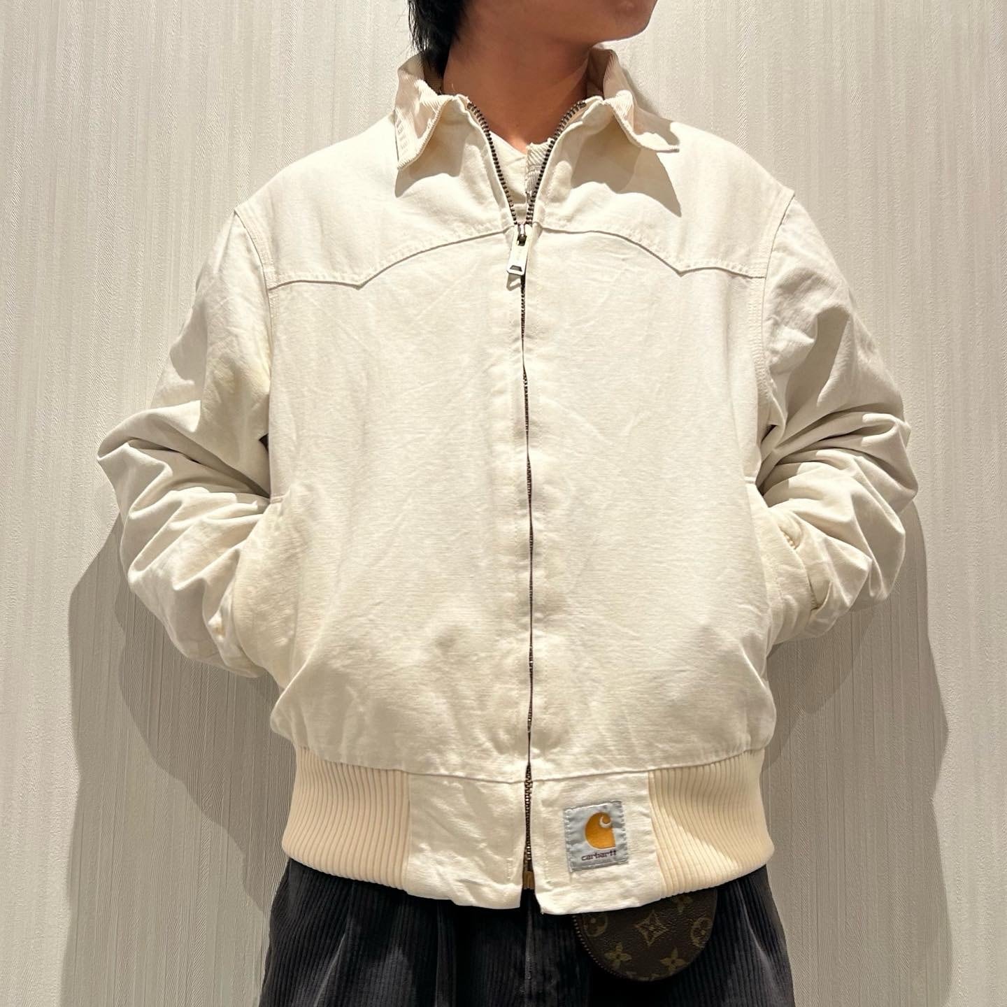 80s〜90s Carhartt SANTA FE jacket “white”【高円寺店】 | What
