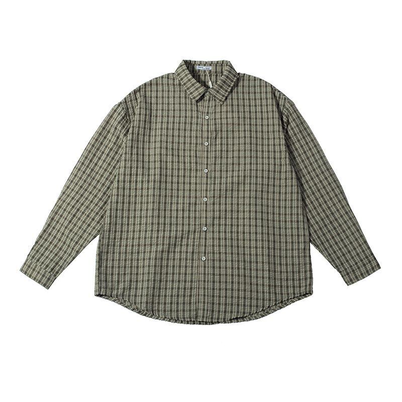 チェックルーズシャツ 3カラー A1130