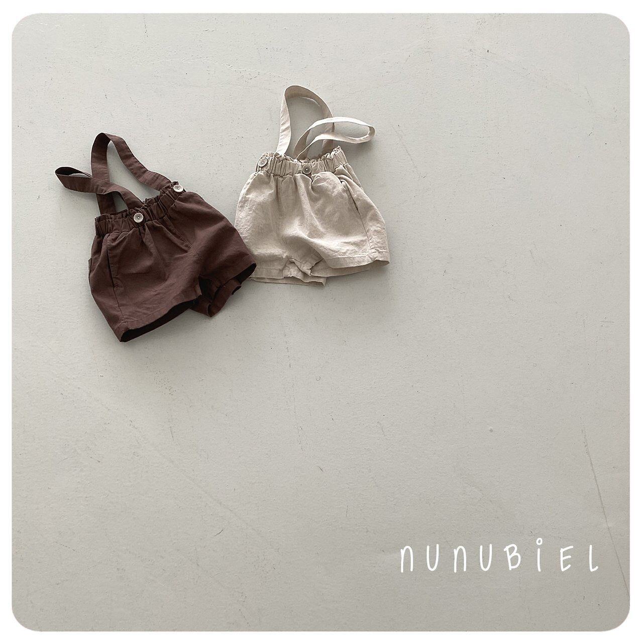 《予約》送料無料【nunubiel】cool suspender pants