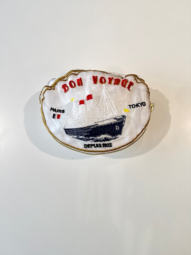 BRIGITTE TANAKA/ BON VOYAGE PAQUEBOT POUCH