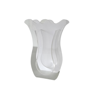 Milky Arch Acrylic Flower Vase ウェーブ アクリル フラワーベース 花瓶