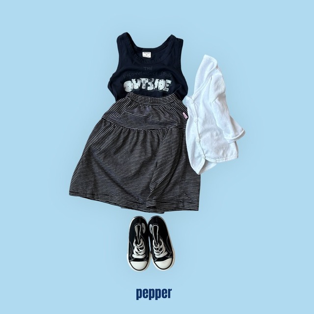 [予約][送料無料]《pepper》Naughty Tank Top(kids)34