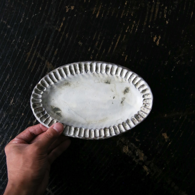 Uglyduckly - "Muddy" Platter Oval ridges - medium (made in Germany)