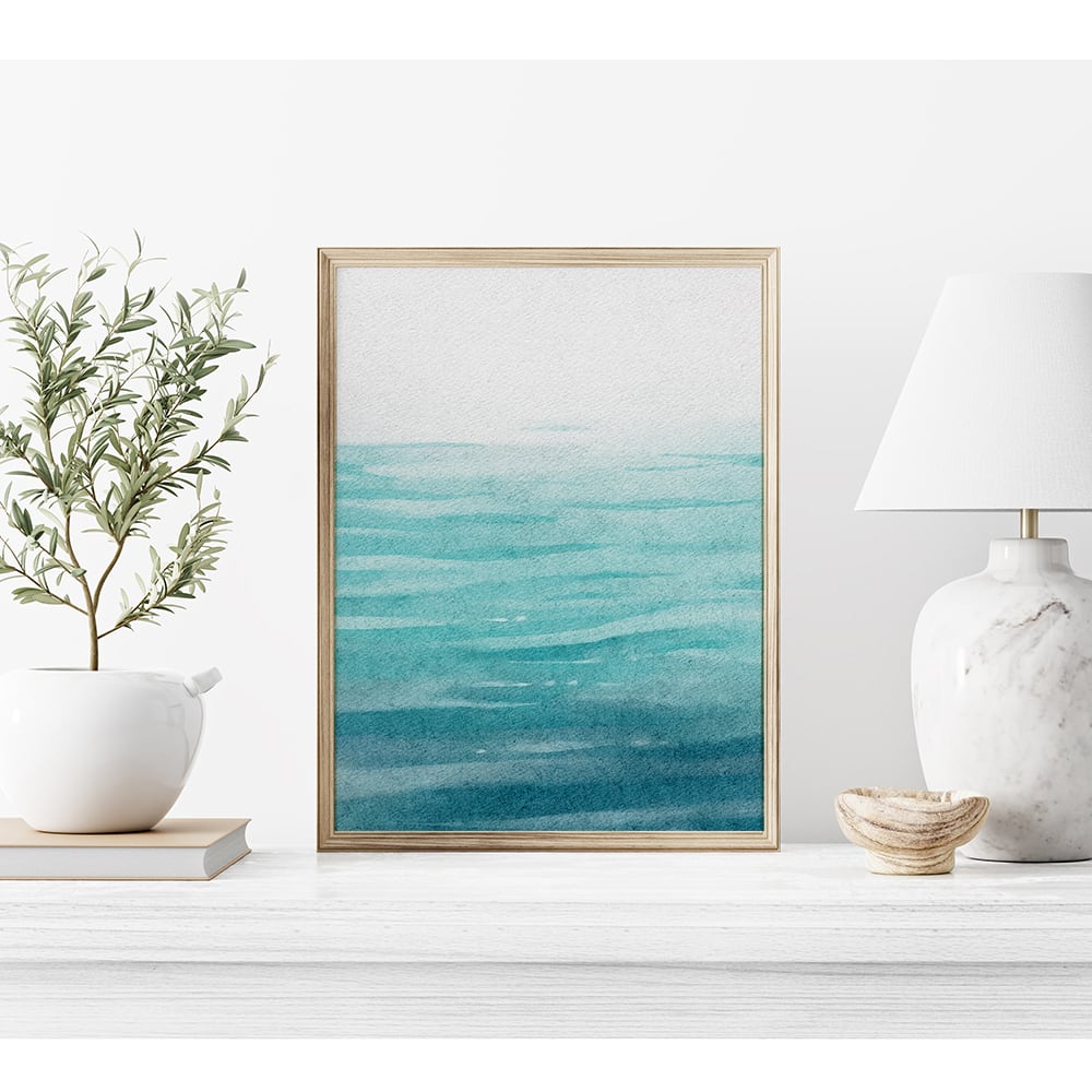 送料無料　B1サイズ　ポスターインテリア　BIGポスター　あ海のインテリア 楽天市場】海の風景アートポスター リラックスできるおしゃれな
