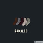 Ｒ& D.M.Co-/OLDMAN'S TAILOR  Socks/ソックス　#5113