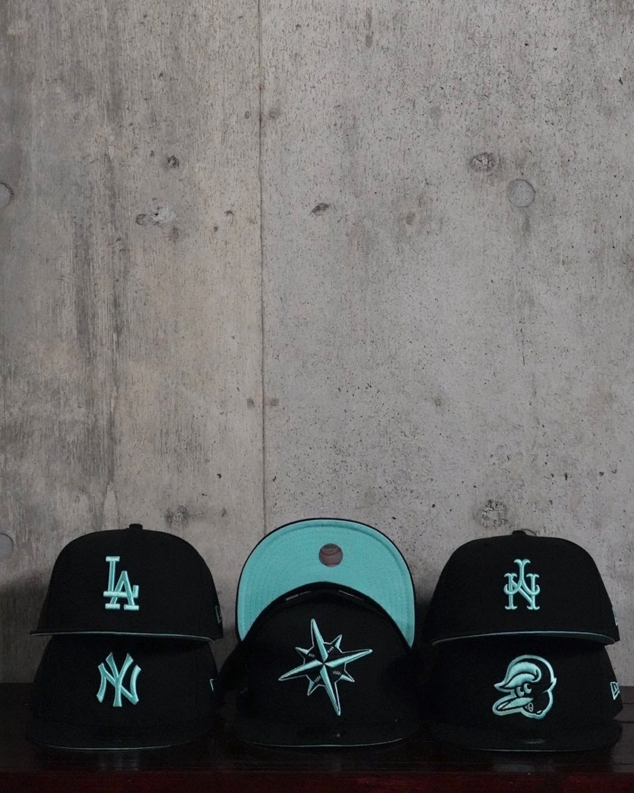 《告知》【gifthat別注】NEW ERA 59FIFTY/5950 ボルチモア・オリオールズ -The Blue -