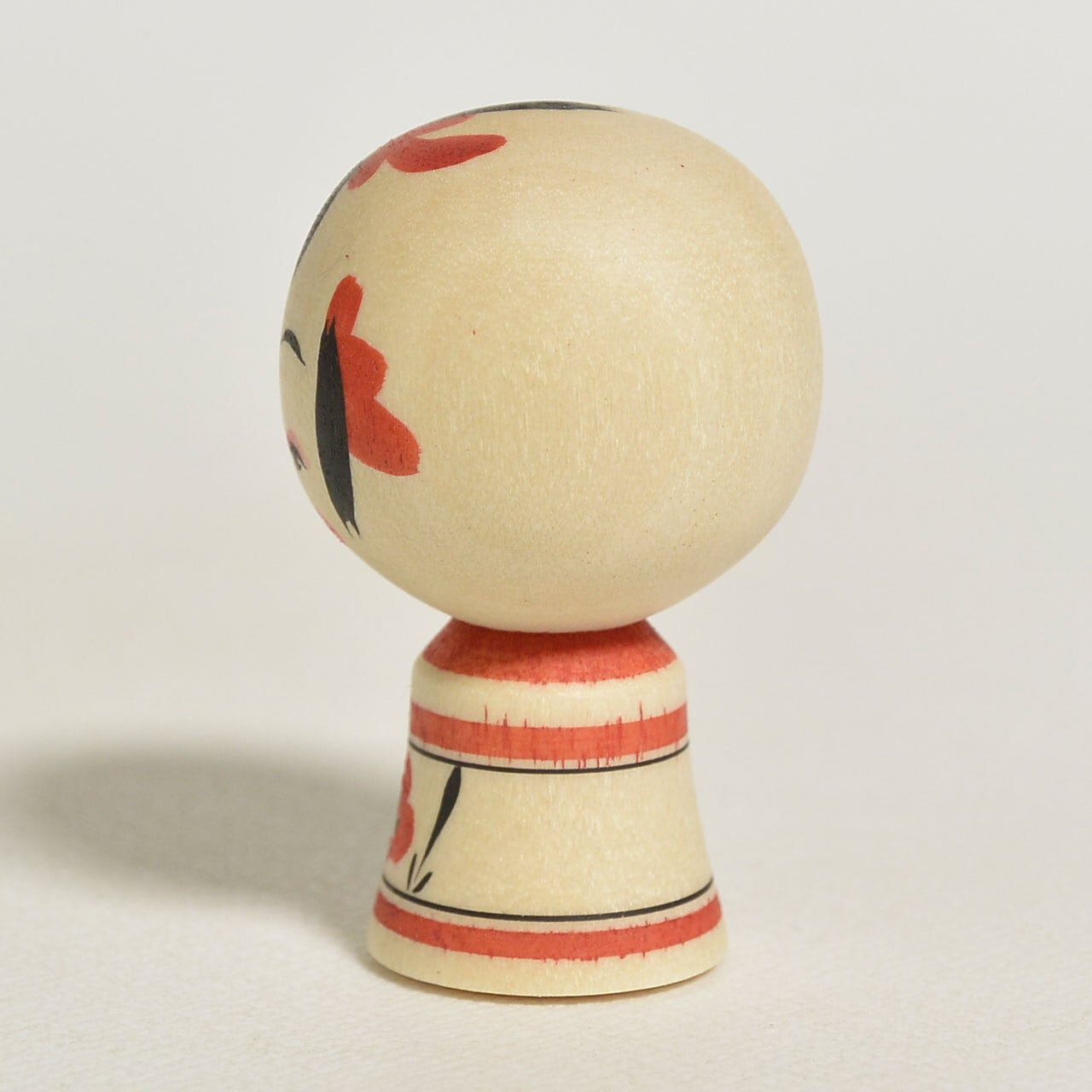 小寸こけし（ミニこけし） 約1寸 約3.5cm 鈴木明 工人（作並系）#2553