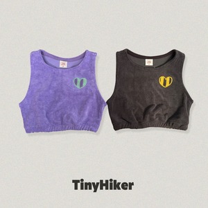 【2点送料無料】«予約»«TinyHiker» スワーブベスト 2colors