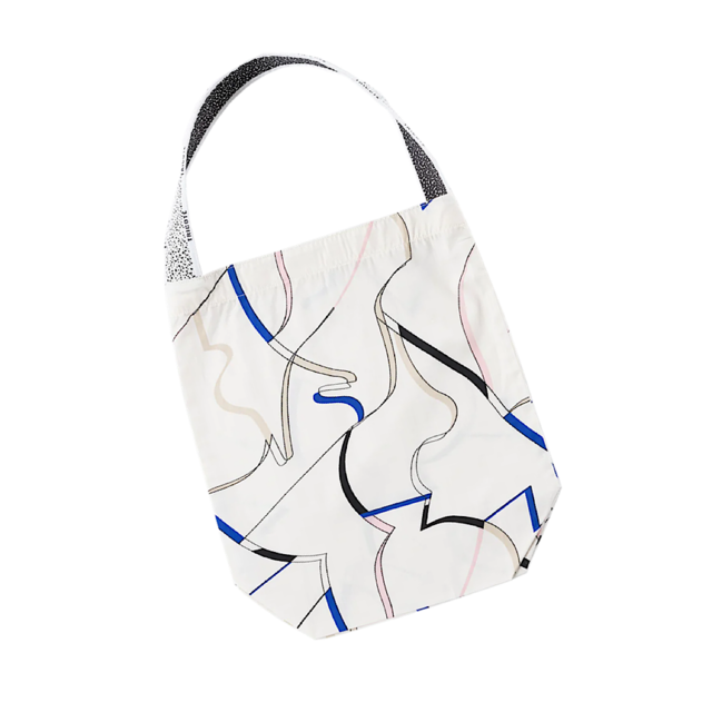 TRICOTÉ / cut ribbon tote bag