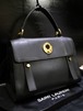 美品◆SAINTLAURENT PARIS サンローラン MUSE TWO ハンド・ショルダー 2way レザー バッグ 黒◆ 使いやすいサンローランのアイコンモデル♪