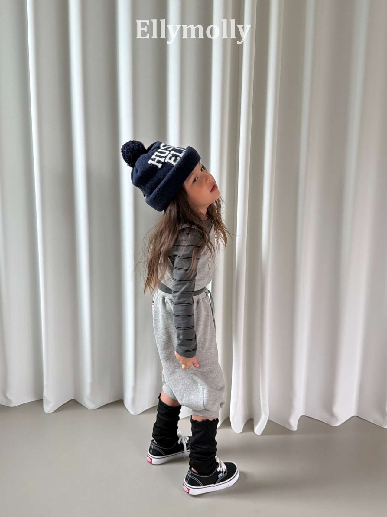 韓国子供服 / 26Autumn / ELLY MOLLY / ディバピグクロップTシャツ / 秋服 *5~15*