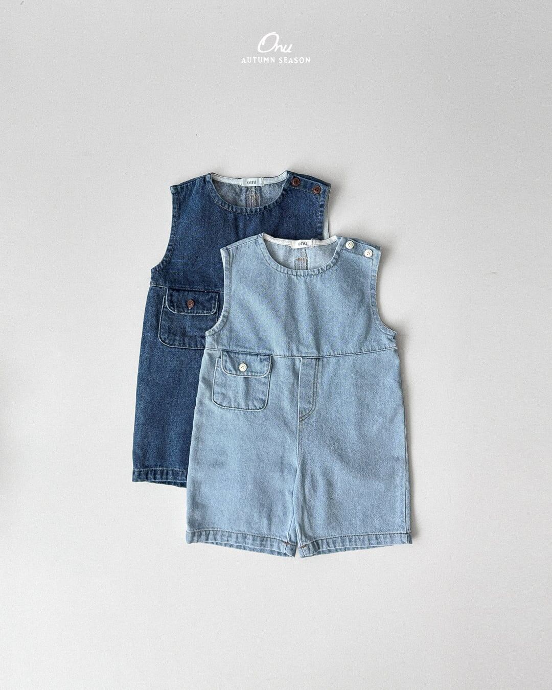 【予約】ONU Slit overalls