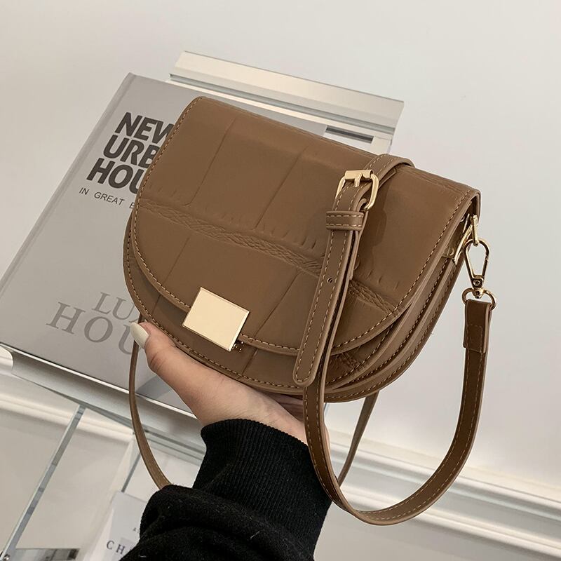 スタンダードオータムウィンター レトロ 秋物 冬物 メッセンジャーバッグ サドルバッグ シートバッグ 手作りハンドバック19029151405