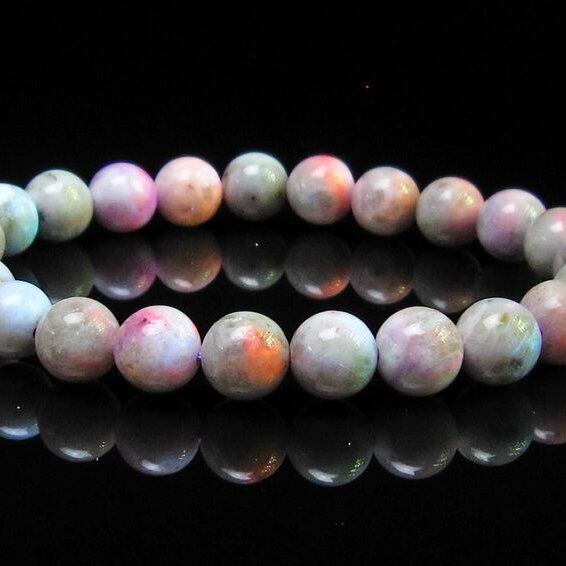 ハックマナイト ブレスレット 8mm 一点物 メール便可 111-49374