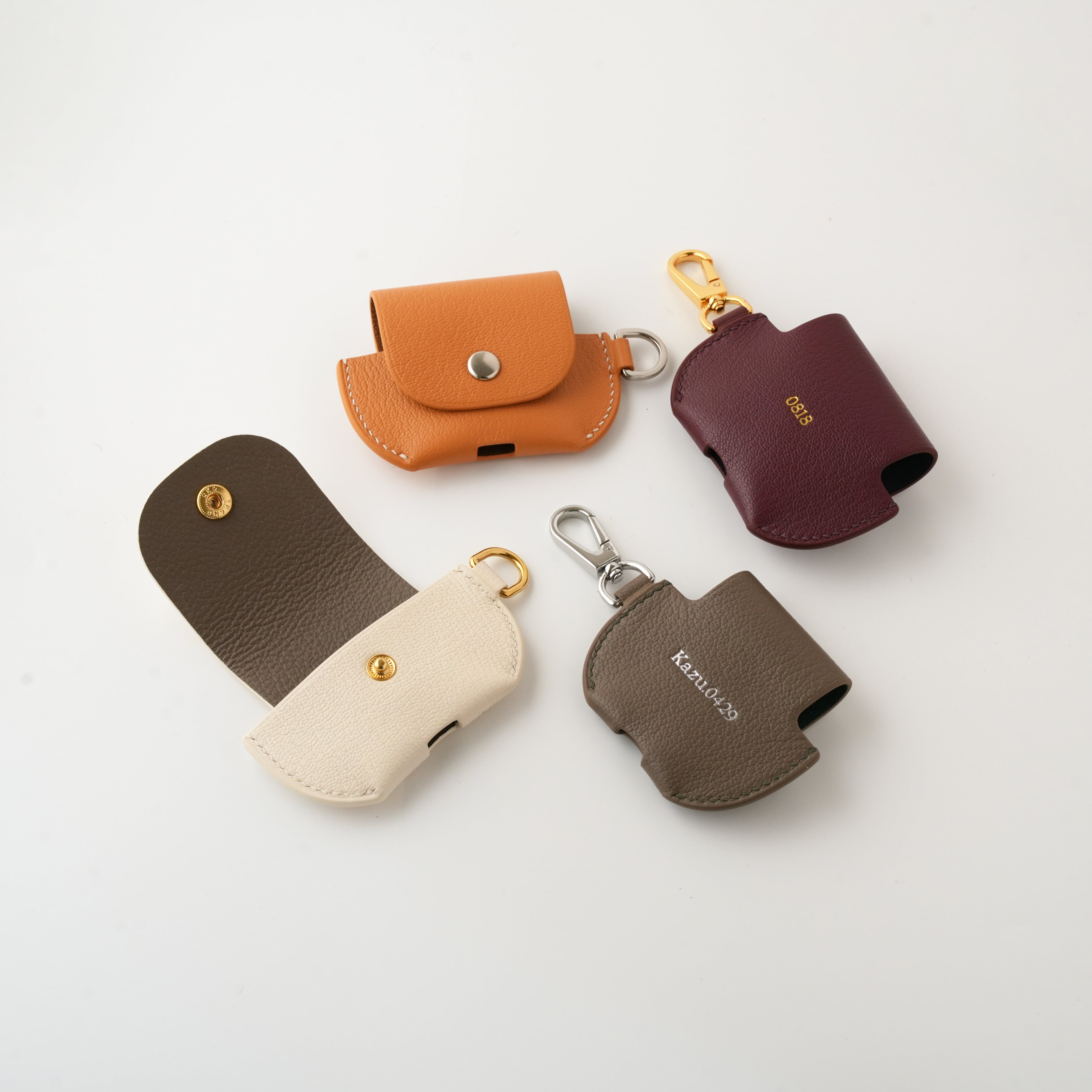 Leather AirPods case 全20色 | Yukarien
