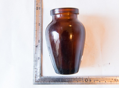 イギリスアンティーク「virol」ガラスボトル　Mサイズ（No.30827）