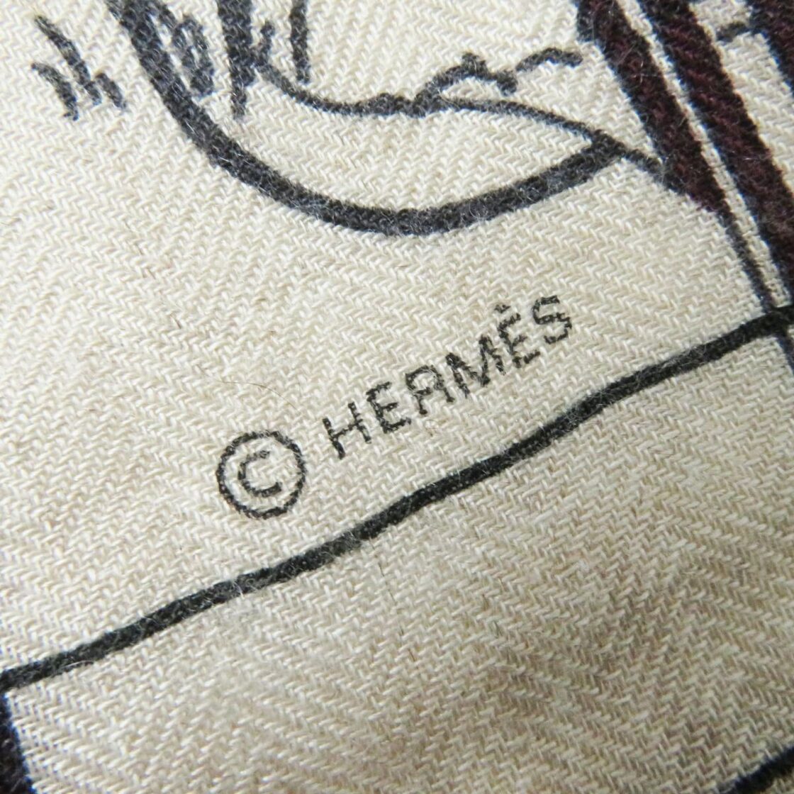 極美品◎仏製 HERMES エルメス カレ・スカーフ・カレジェアン140  