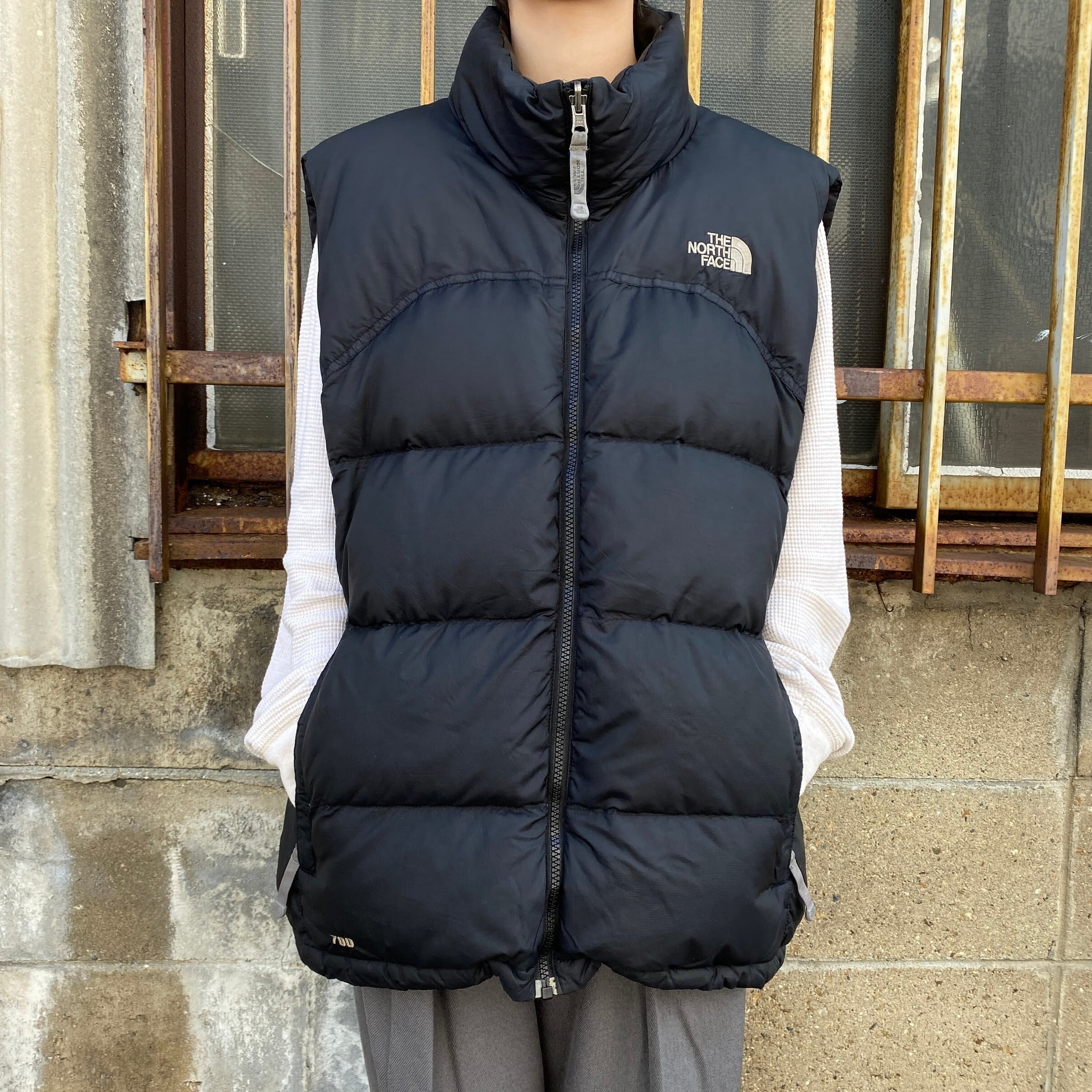 00年代 ザノースフェイス THE NORTH FACE ヌプシベスト 700フィル