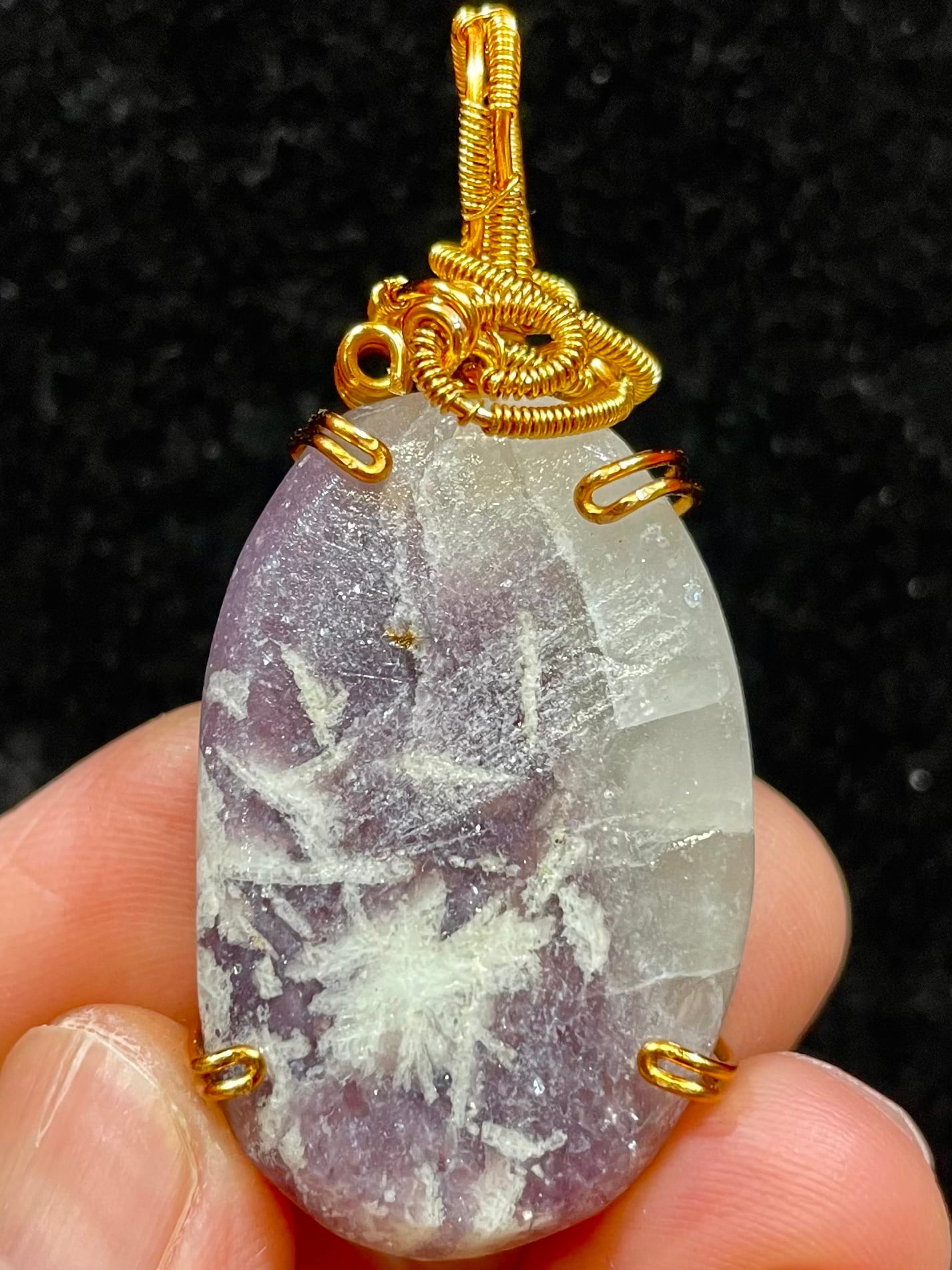 7) 採掘初期「ユーフォラライト44」ペンダントA