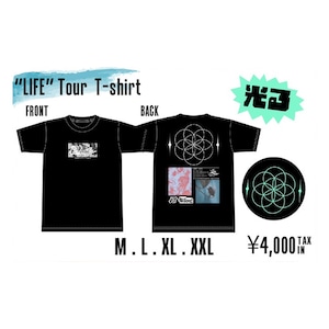 「2nd Album Release Tour “LIFE”」ツアーTシャツ