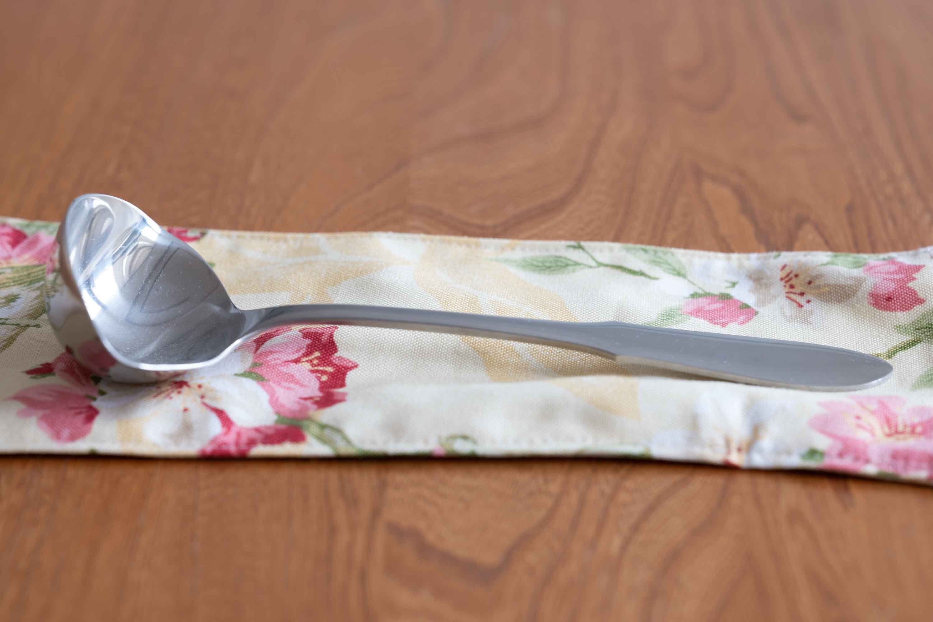 Mitra (ミトラ) ソースレードル オリジナルカトラリー入れ付 Georg Jensen(ジョージ・ジェンセン)1941年〜 その1