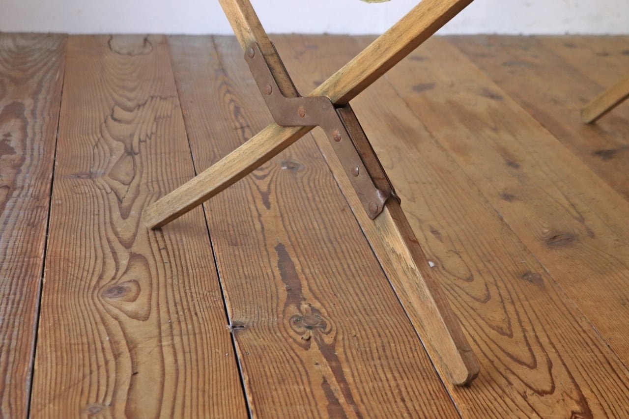 ヴィンテージ 軍用ベッド フォールディングコット キャンプ 組み立て