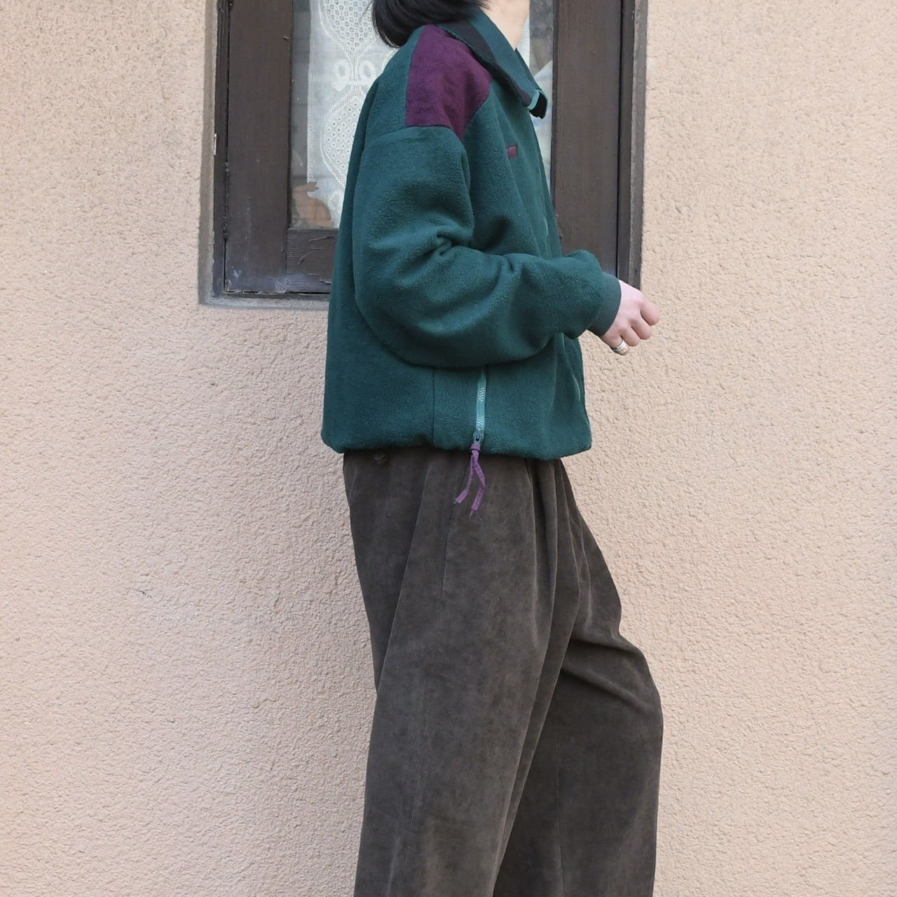 Columbia switching design zip up fleece