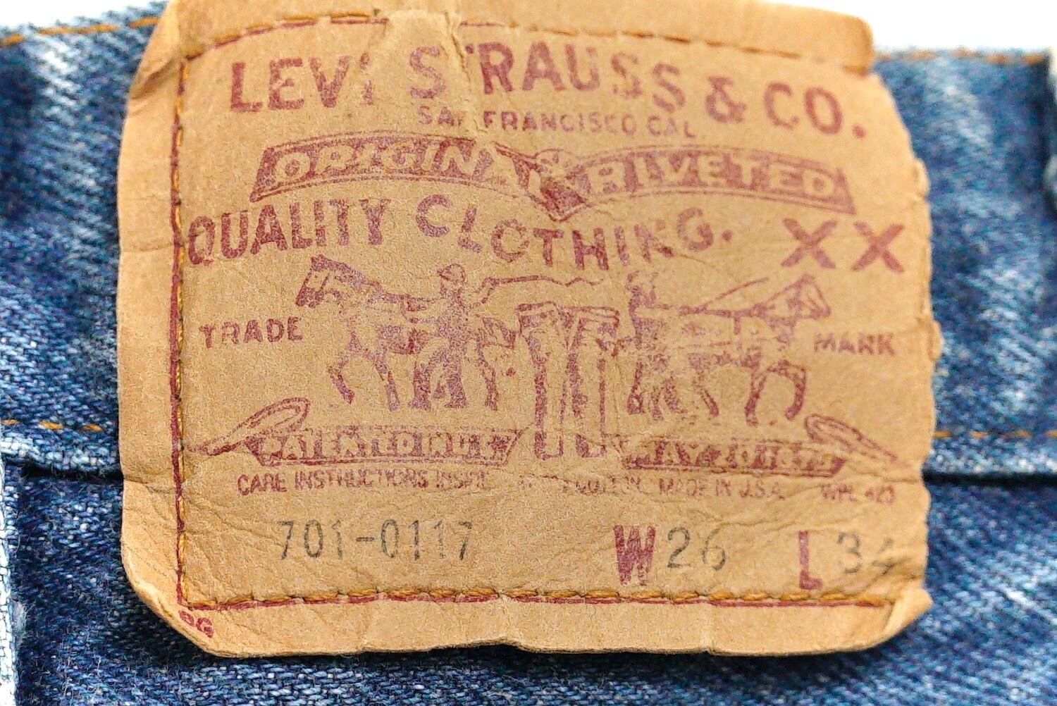 3516 Levi's 701-0117 85年製 80's 80年代 ヴィンテージ MADE IN