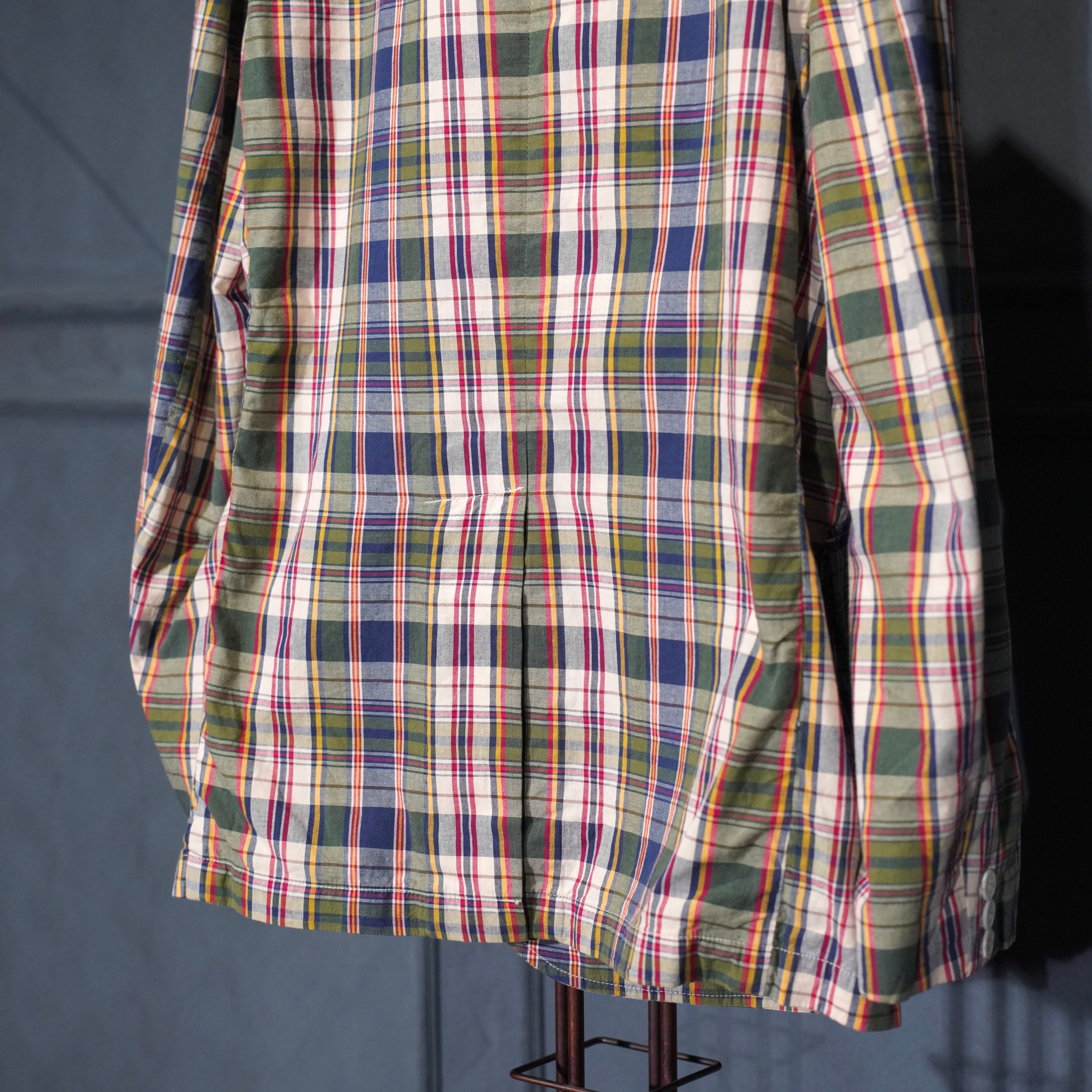 USA VINTAGE Polo by Ralph Lauren CHECK PATTERNED COTTON TAILORED