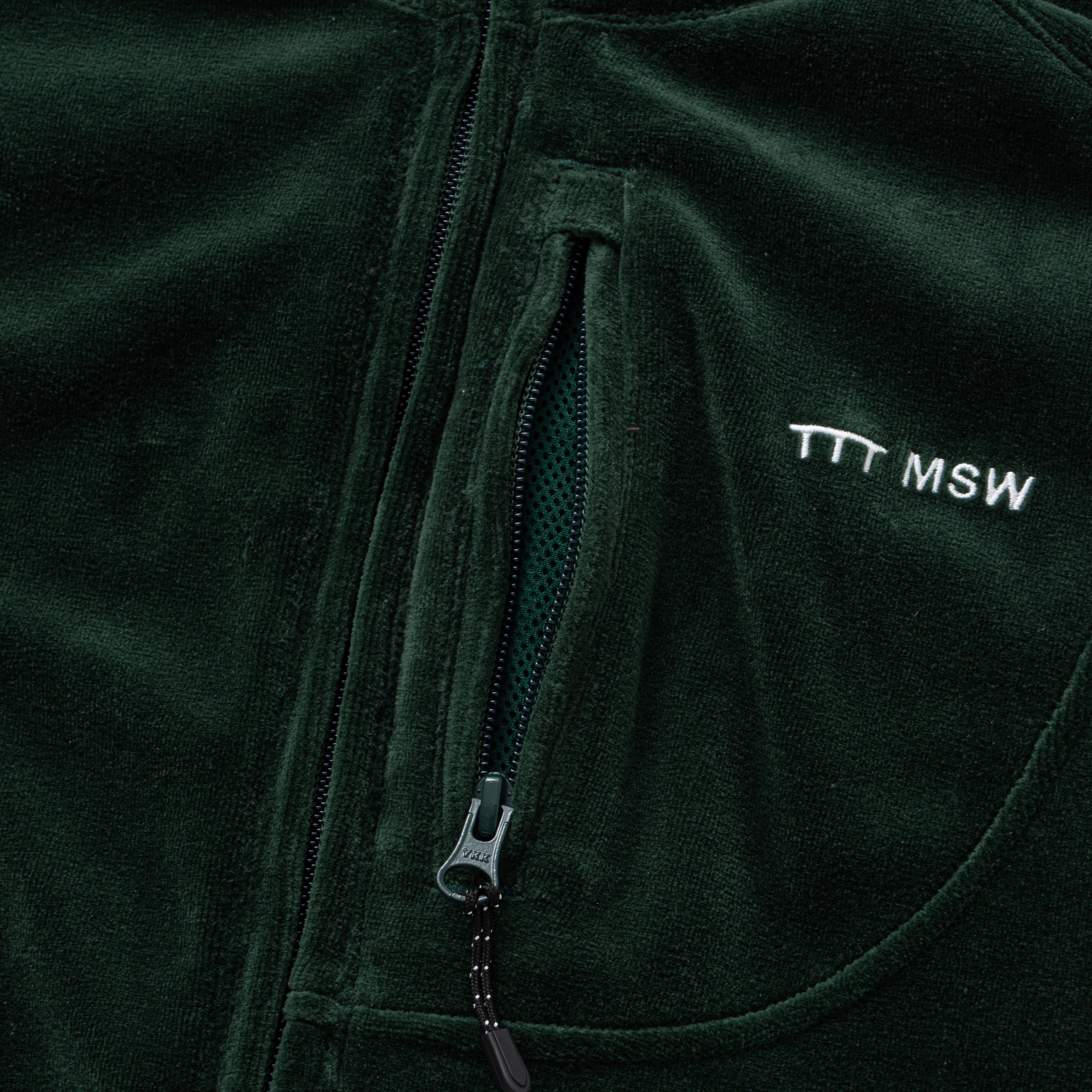 TTT MSW ティー Velours Track Suit Jacket L Velours track jacket（GREEN） | TTTMSW