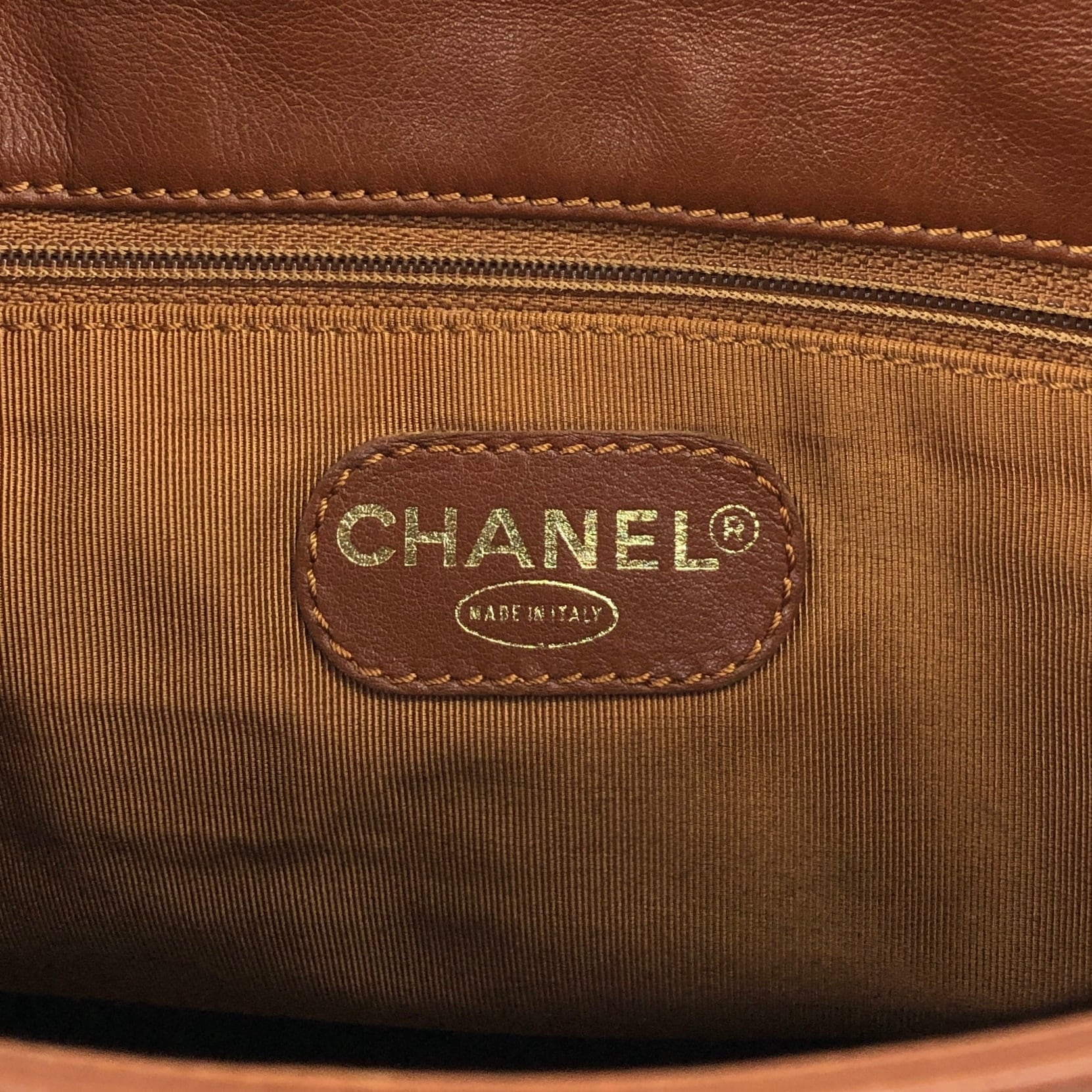 CHANEL シャネル ショルダーバッグ ブラウン ココマーク レザー