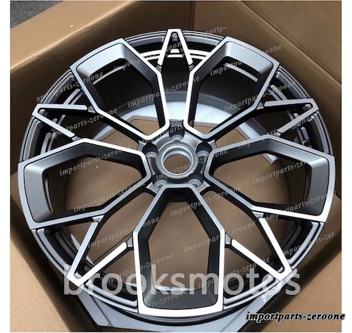 23インチニューグレースタイルホイール 2016+ アウディ Q7 Q8 RS Q7 RS Q8 23x10.5 -BRN-11728