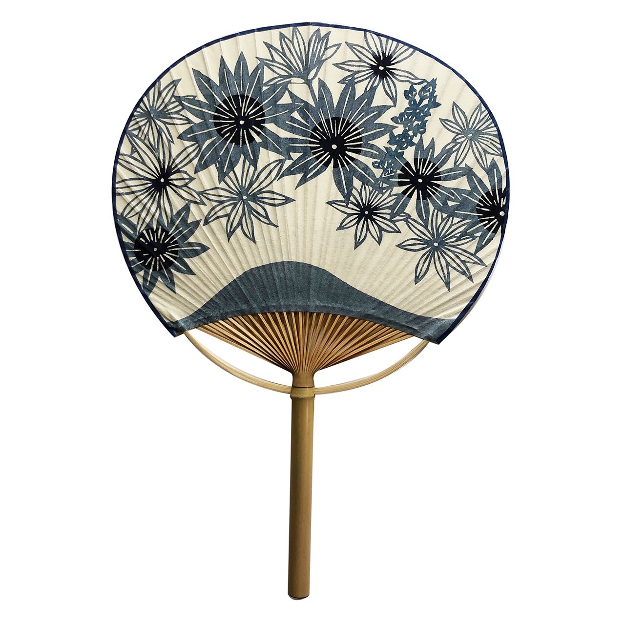 うちわ「ルピナス」