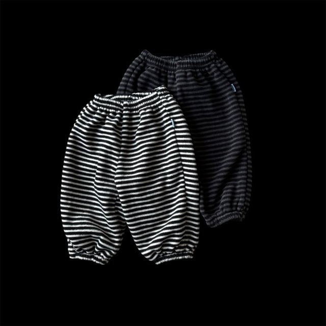 【取寄】pepper｜stripe jogger｜ボーダージョガー｜XS-XL｜kids｜25 winter