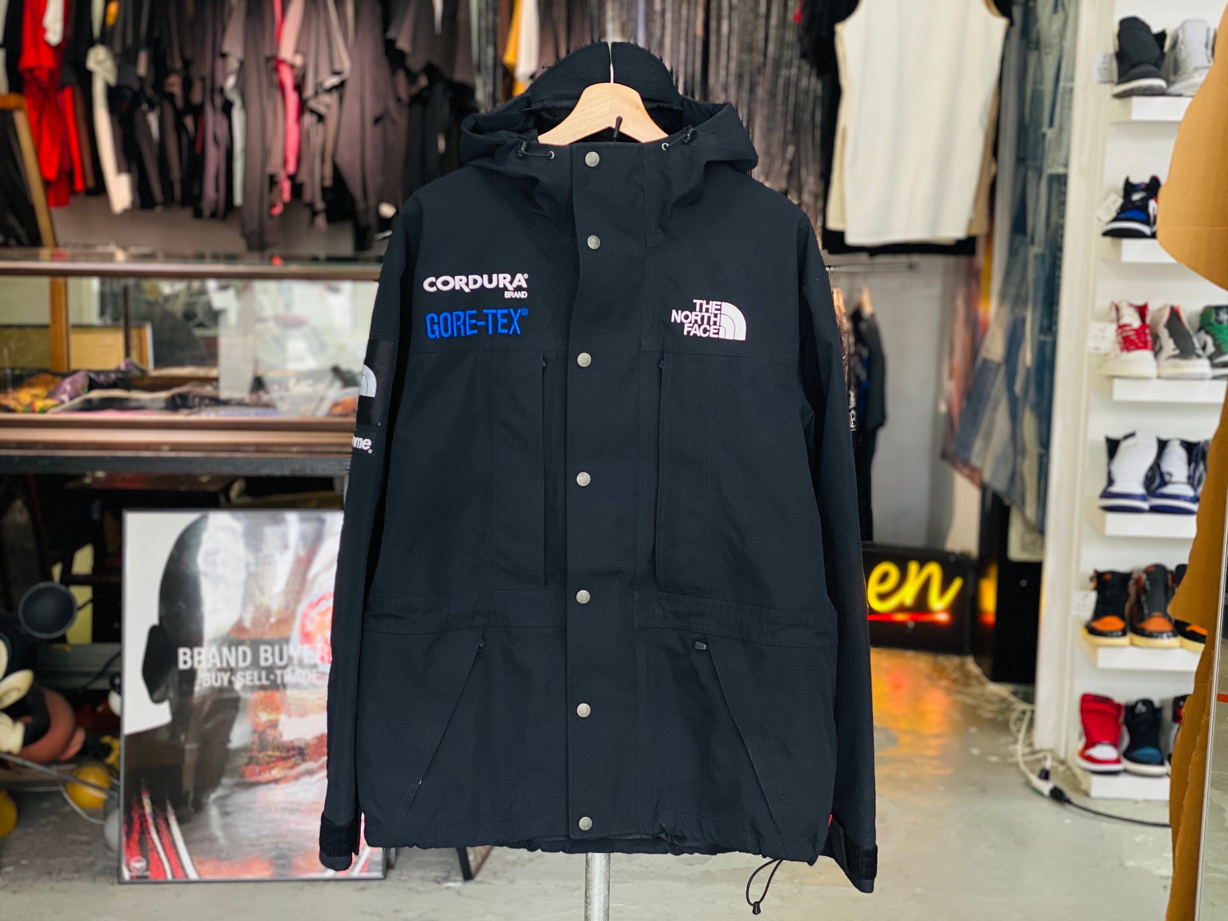 Supreme 18AW × THE NORTH FACE EXPEDITION JACKET MEDIUM BLACK  
