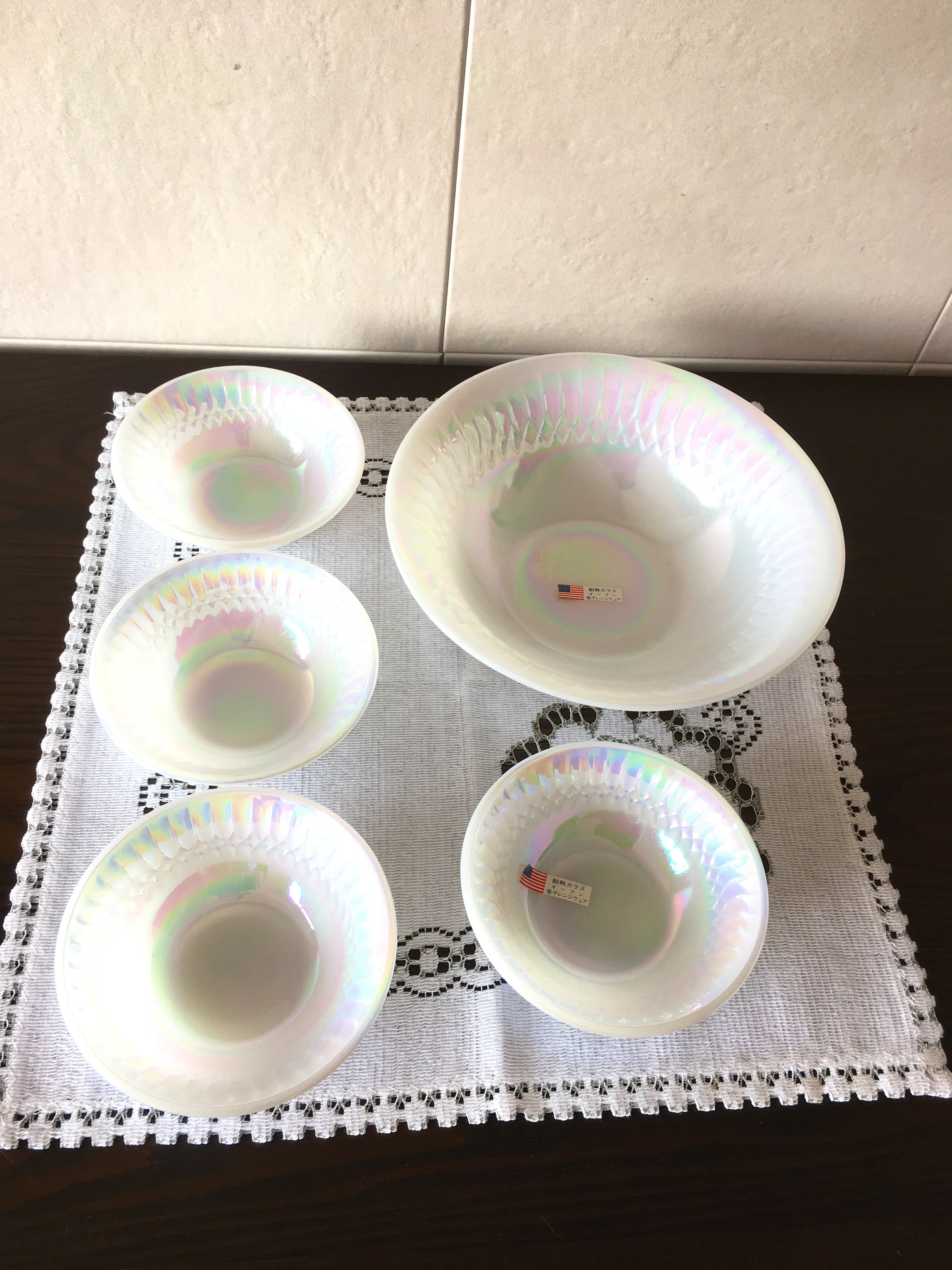 フェデラル Federal オーロラボウルセット | レトロ雑貨 チェリッシュ