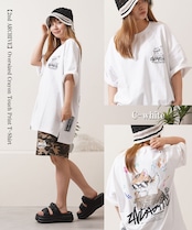 ◆2nd ARCHIVE クレヨンタッチPT Tee◆kr-25002