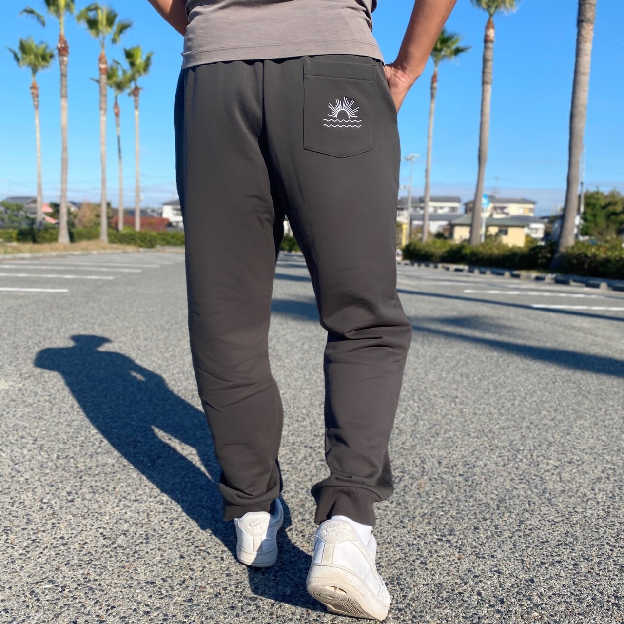 Palm Tree Logo Sweat Pants | LUSSO SURF