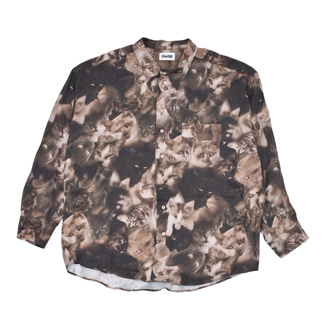 【Magliano】STRAY PUSSYCAT TWISTED SHIRT(GREY)