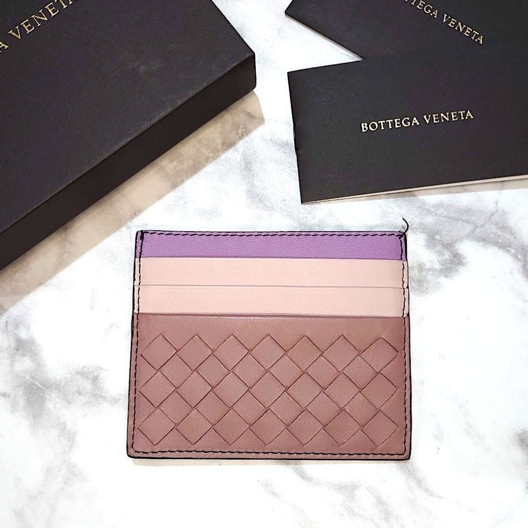 BOTTEGA VENETA ボッテガ・ヴェネタ カードケース イントレチャート