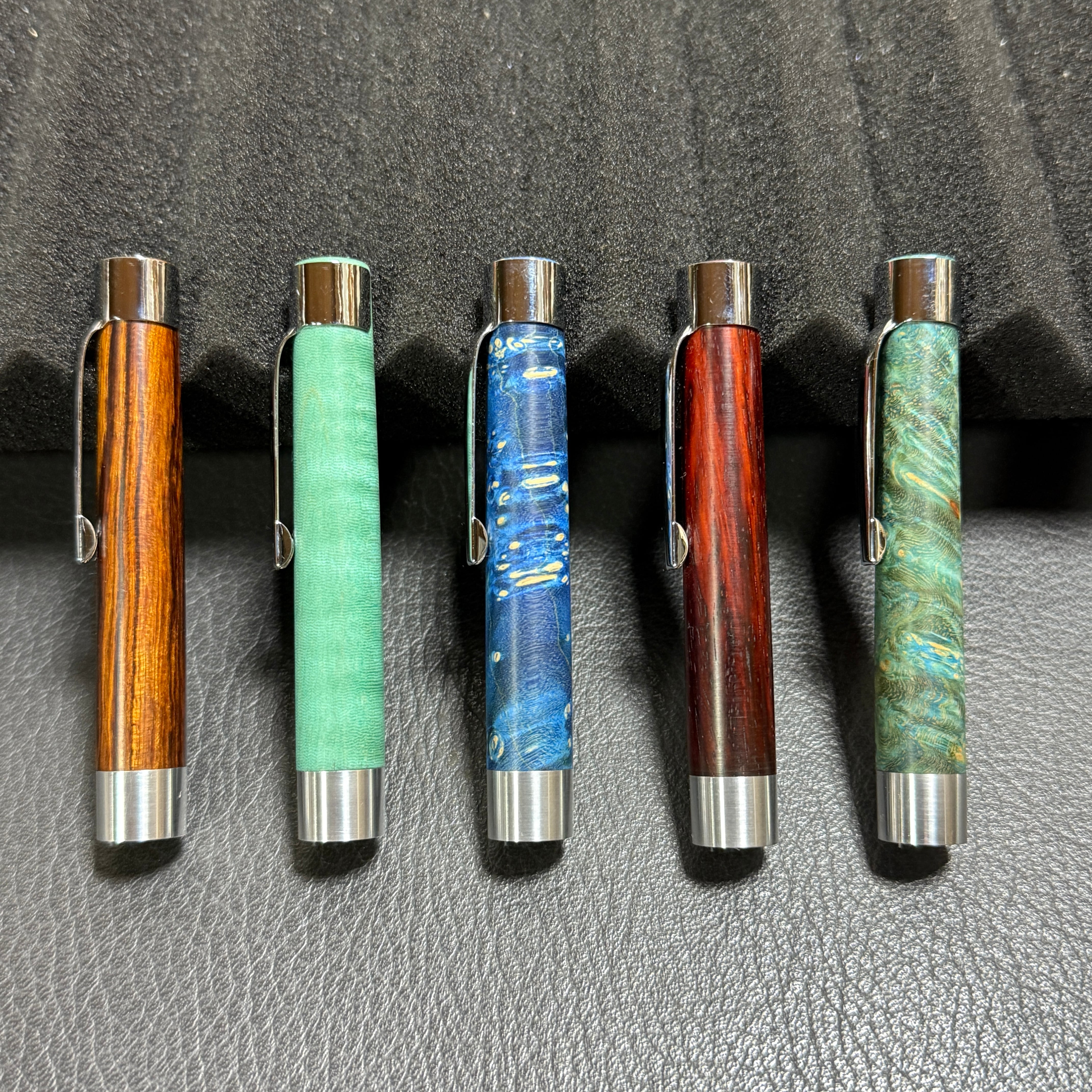 Enjoy freely】通常シャーペン木製後軸(長)① ⭕️中間パーツ不要