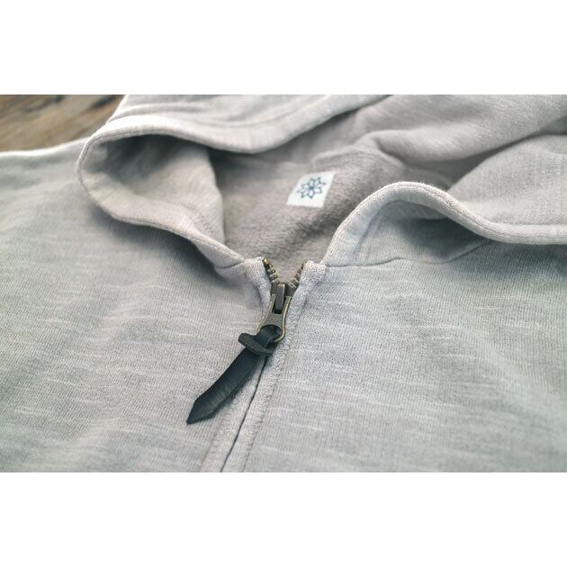 レザー製ジッパー2本付き ヌメ革ジッパープルLサイズ｜レザーファスナー引手