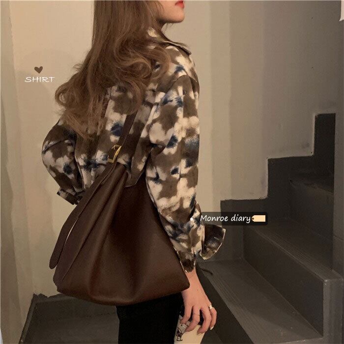 スタンダードスタイルシャツ レディースオータムウィンタートップス コート ロング レトロ 秋物 冬物 モンロー12342634627
